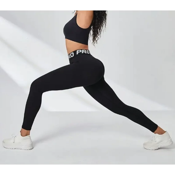 DK- PRO fekete leggings 