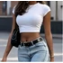 DK-  Y2K Crop Top Póló